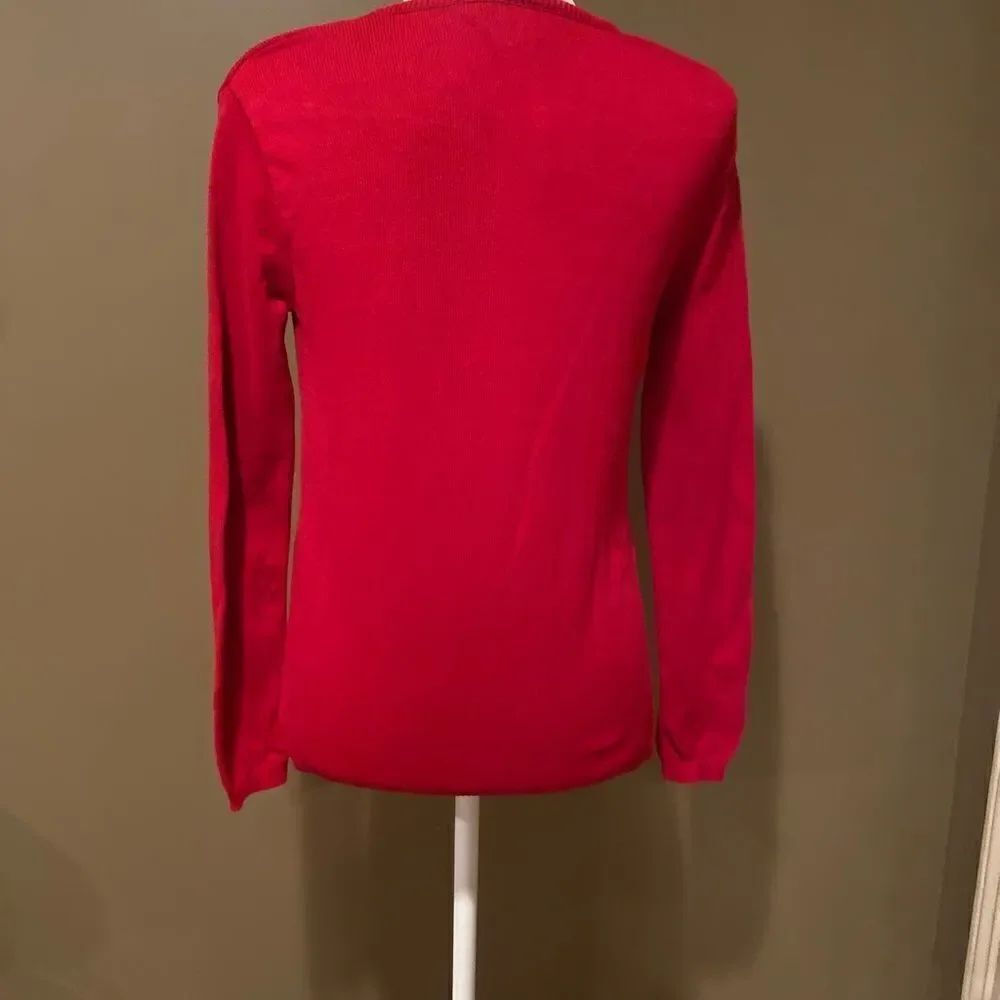 Pierre Cardin Red Sweater - Picture 5 of 10